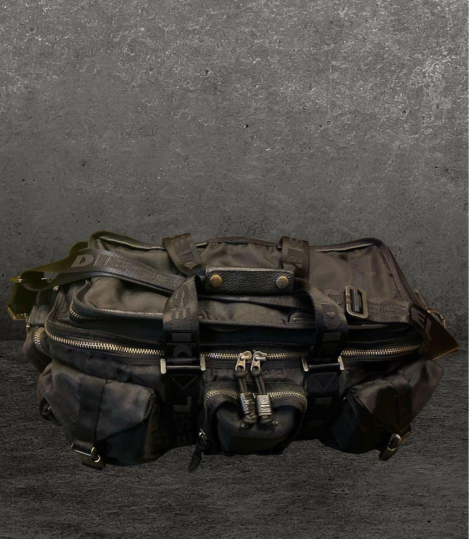 い*ぶ様 DIESEL ボストンバック 激レアUsed マイクロステッチ付き　値