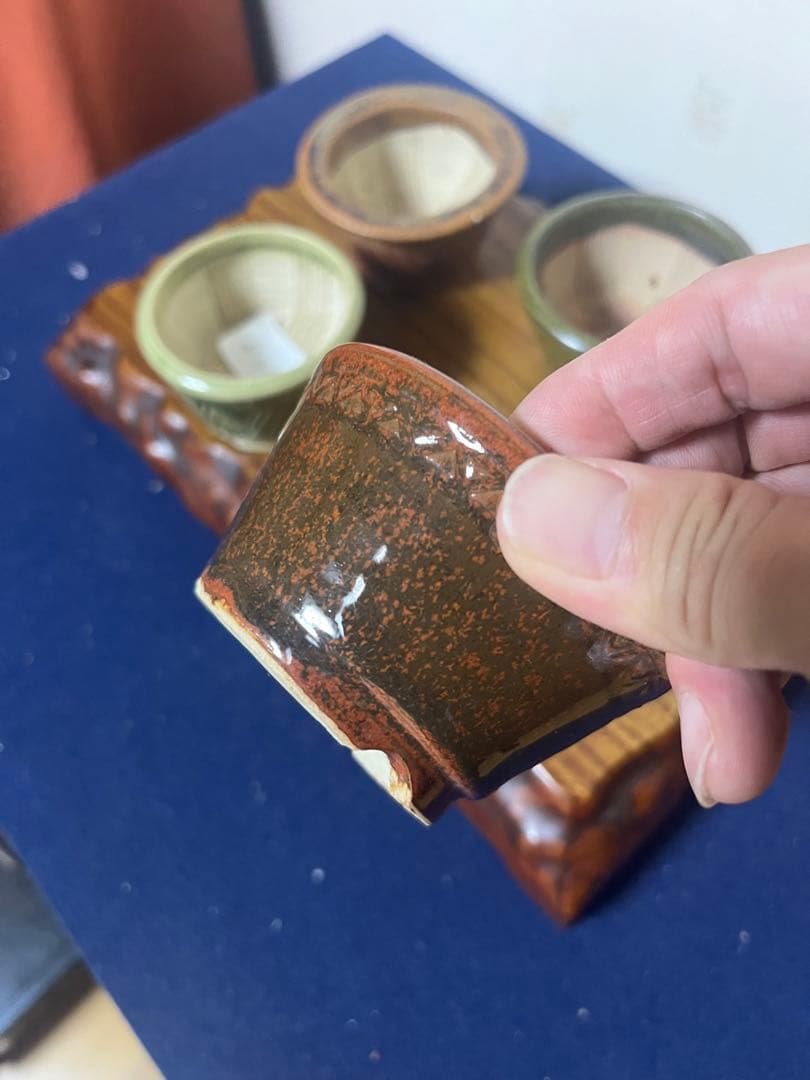 389 盆栽　盆栽鉢　植木鉢　和鉢　左楽　4鉢