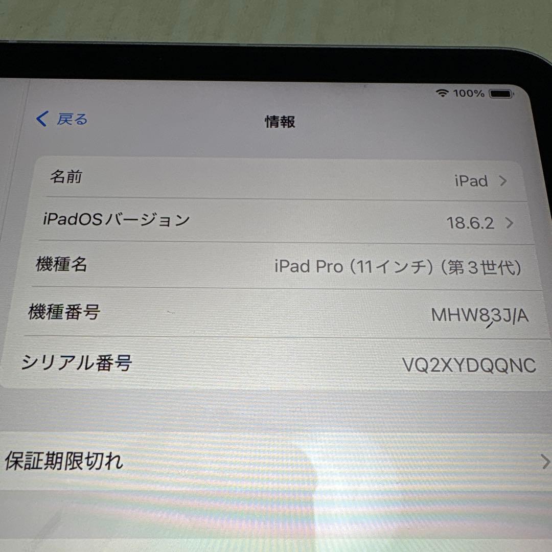 iPadpro11インチ第3世代256GB