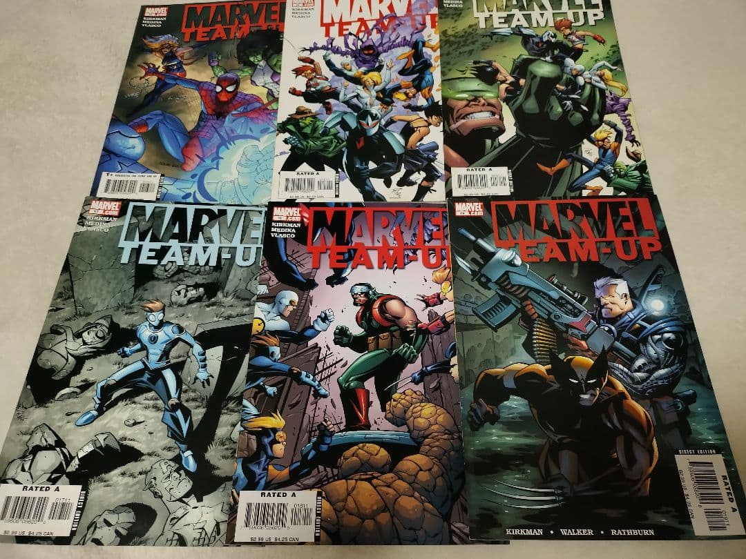 MARVEL チームアップ #1-13、15-25