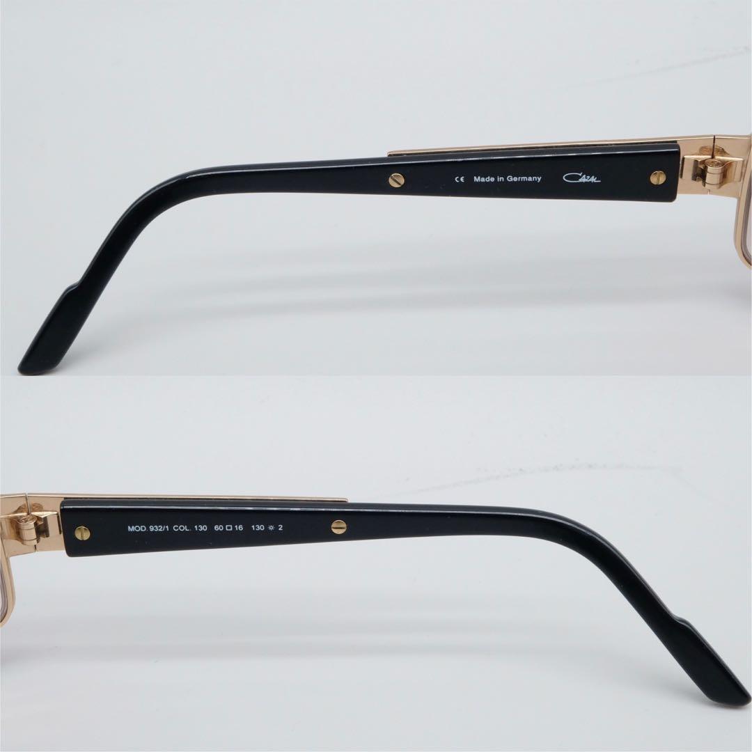 【極美品】CAZAL カザール メンズ サングラス メタルフレーム MOD932