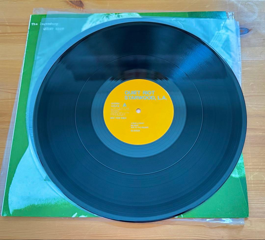 【レア】The legendary / QUIET RIOT 2枚組レコード