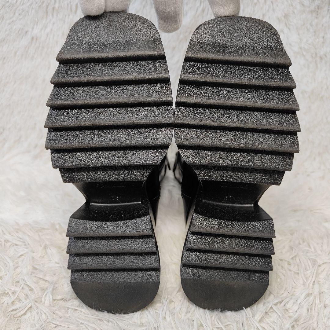 未使用級　クロエ　レインブーツ　Betty 36　23cm 黒