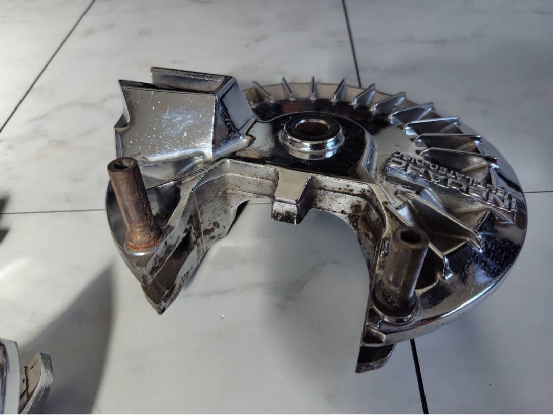 CBX400F メッキ　インボード