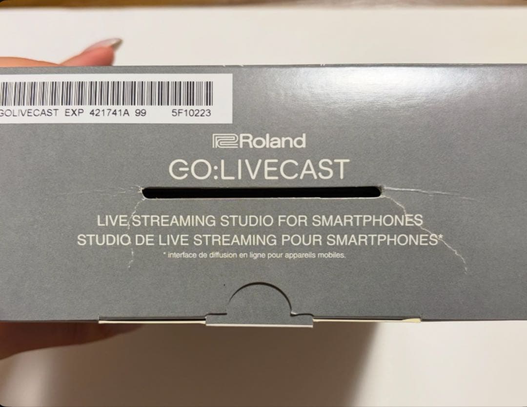 Roland GO:LIVECAST オーディオインターフェース