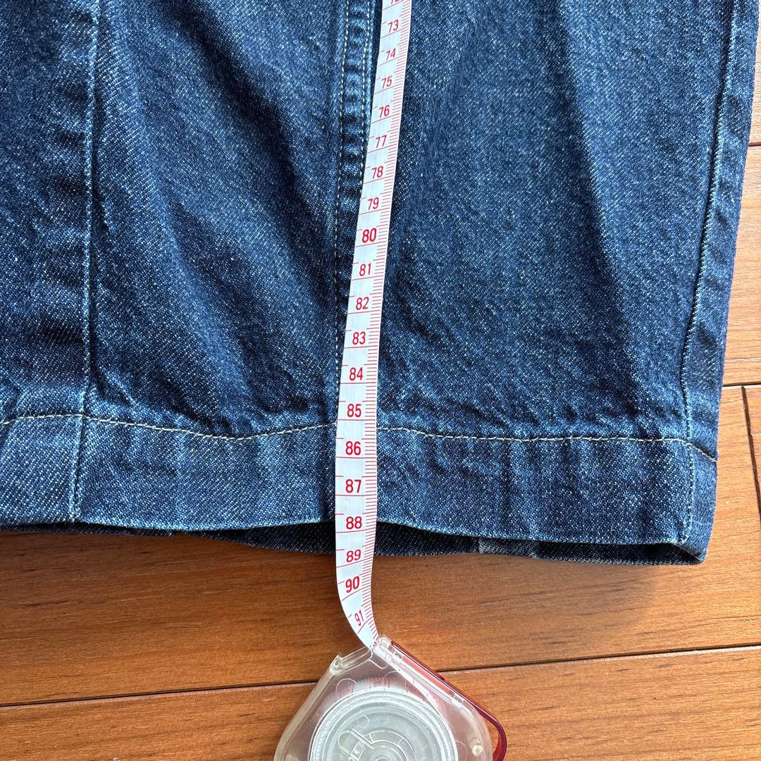 ハーベスティ　HARVESTY デニムサーカスパンツ　サイズ0