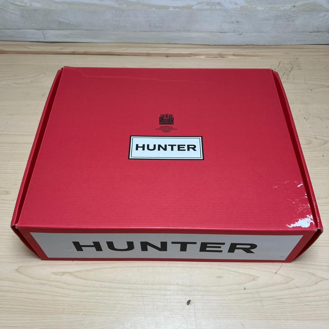 未使用品　HUNTER　レインブーツ　ショート　23cm