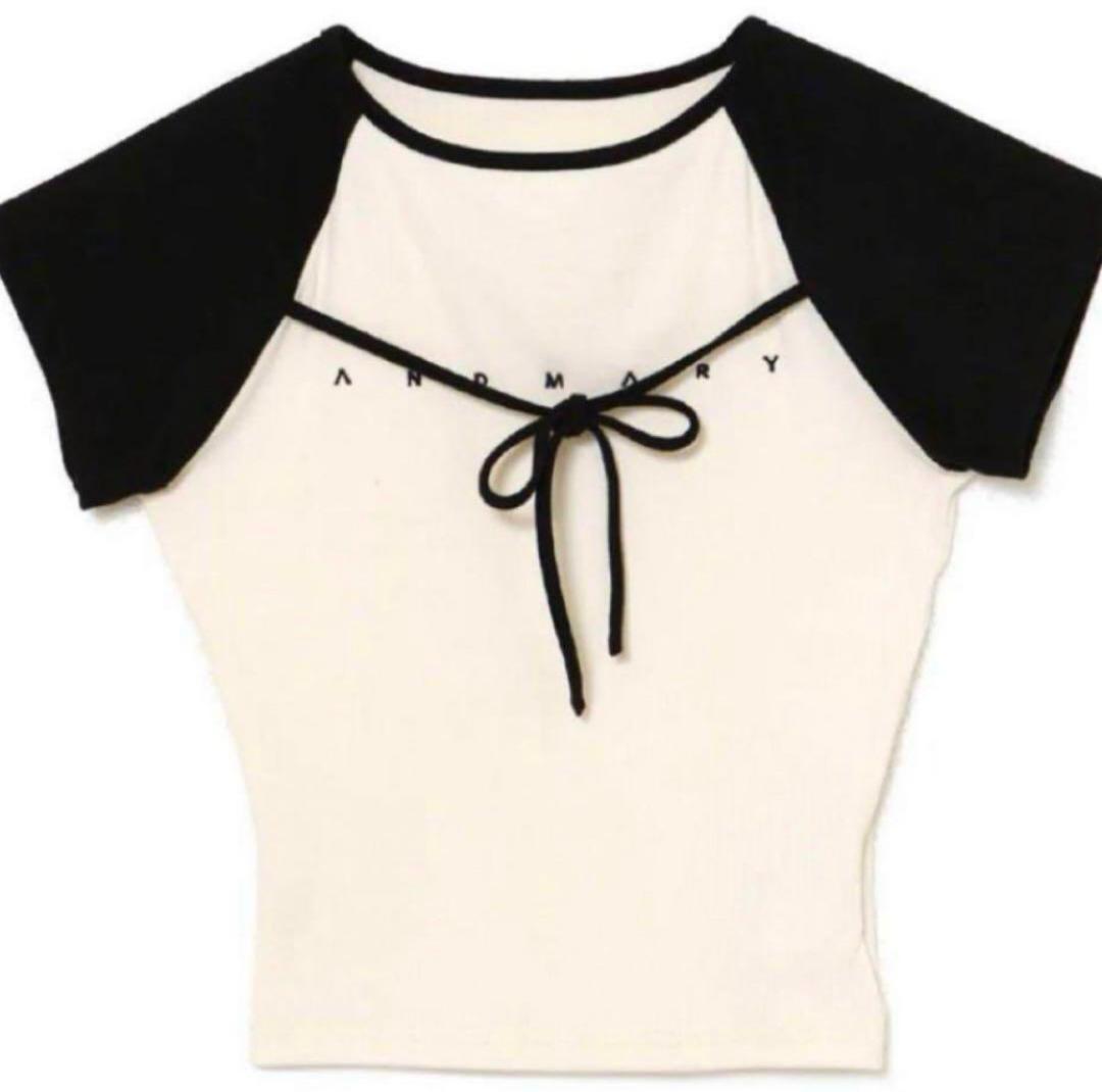 andmary Alma ribbon 人気完売アイテム 新品 トップス