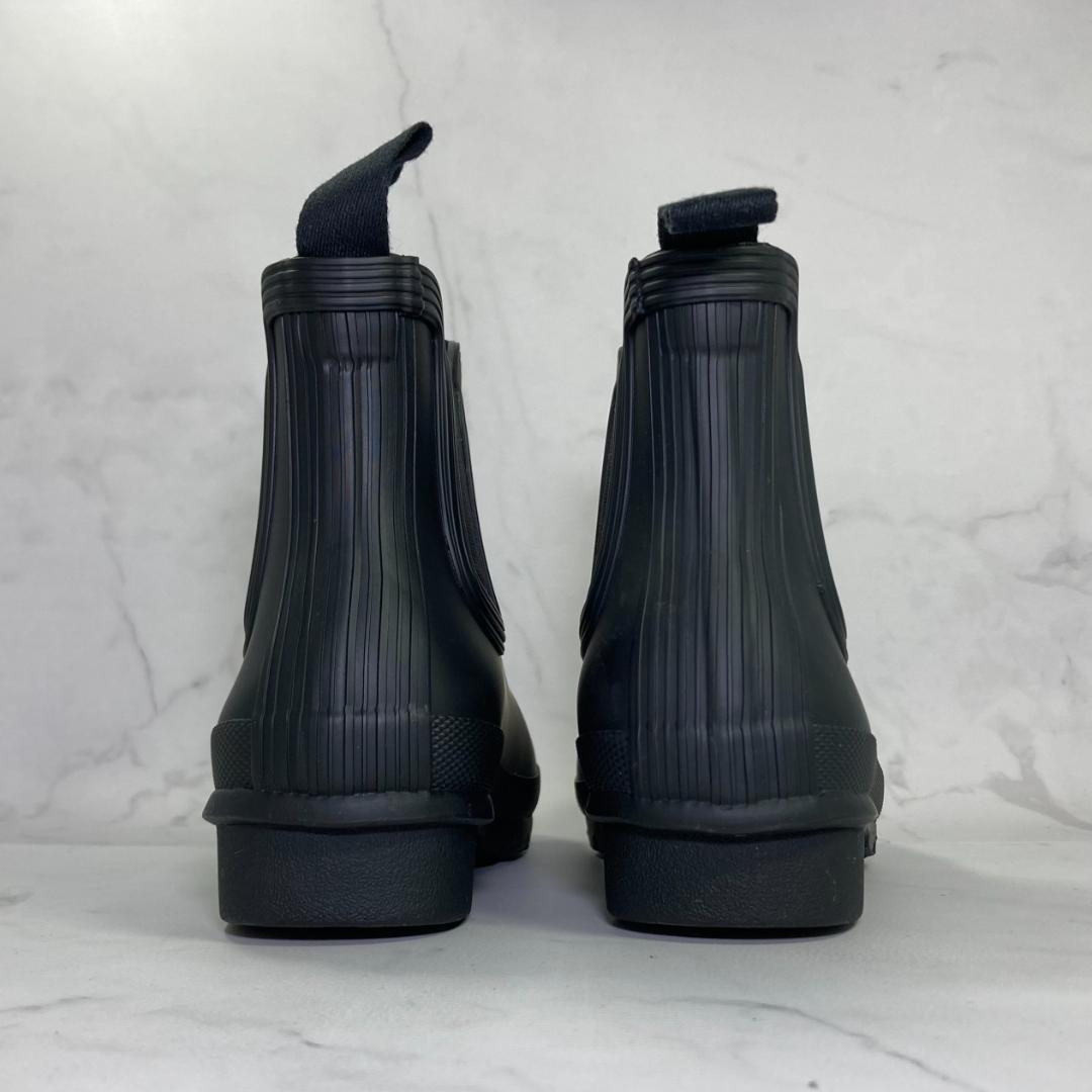 【極美品】HUNTER チェルシーブーツ レインブーツ 22㎝ ブラック