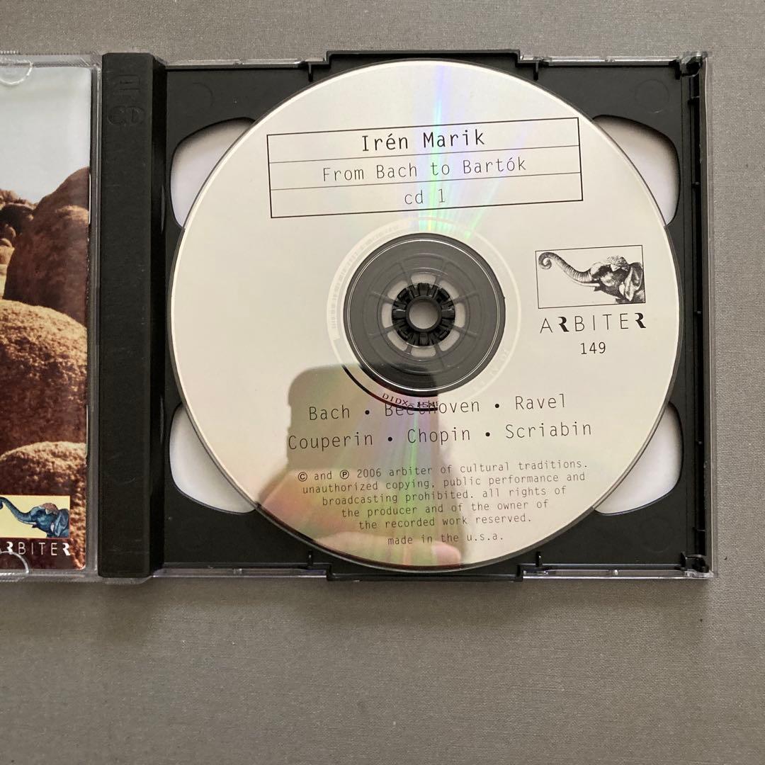 超レア イレーン・マリク - from bach to bartok 2CD
