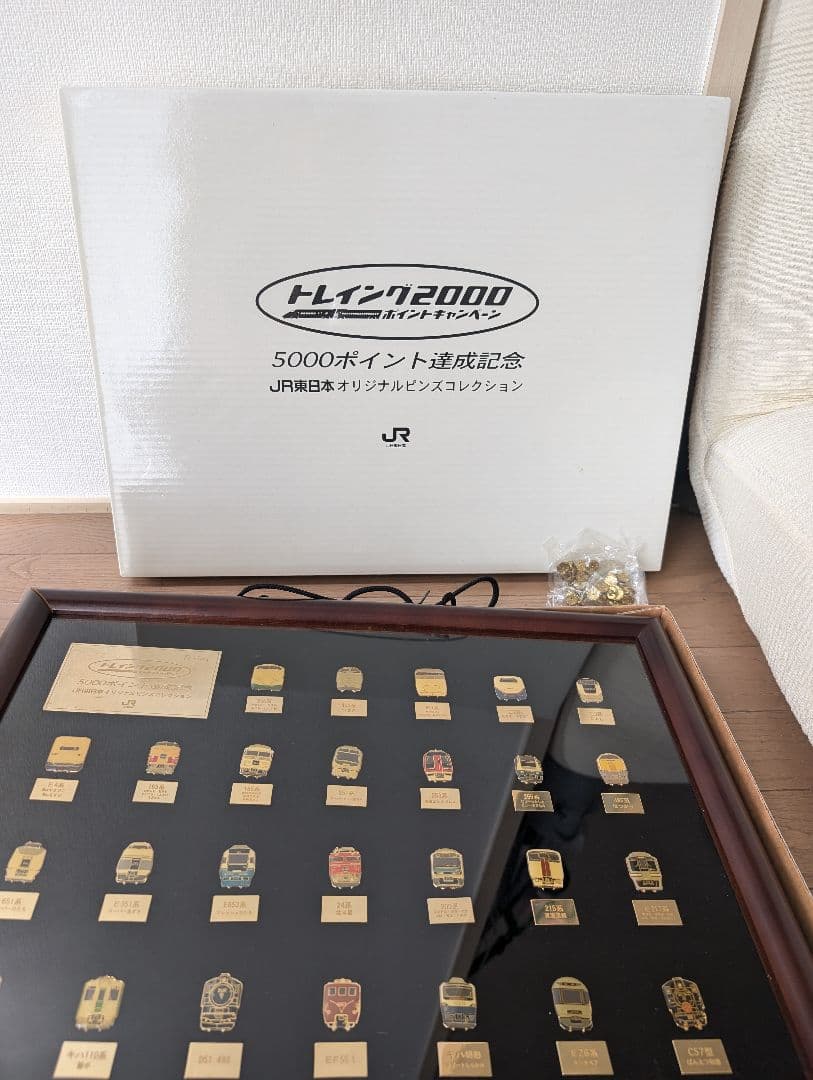 トレイング2000 記念品鉄道ピンズコレクション