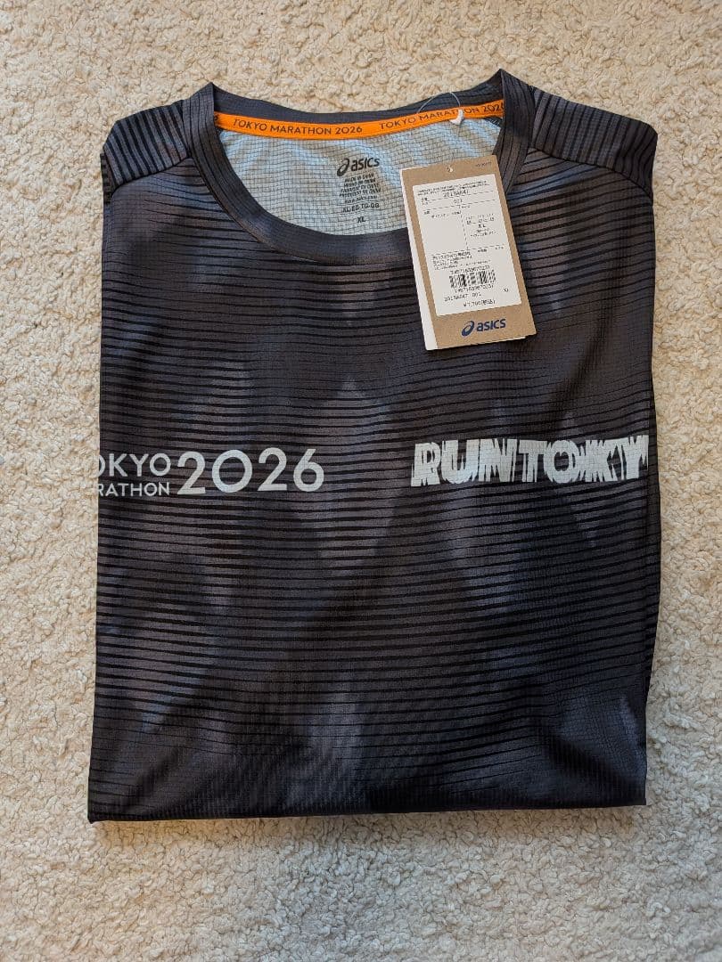 【新品】東京マラソン2026 LIMITED FADE ショートスリーブシャツ