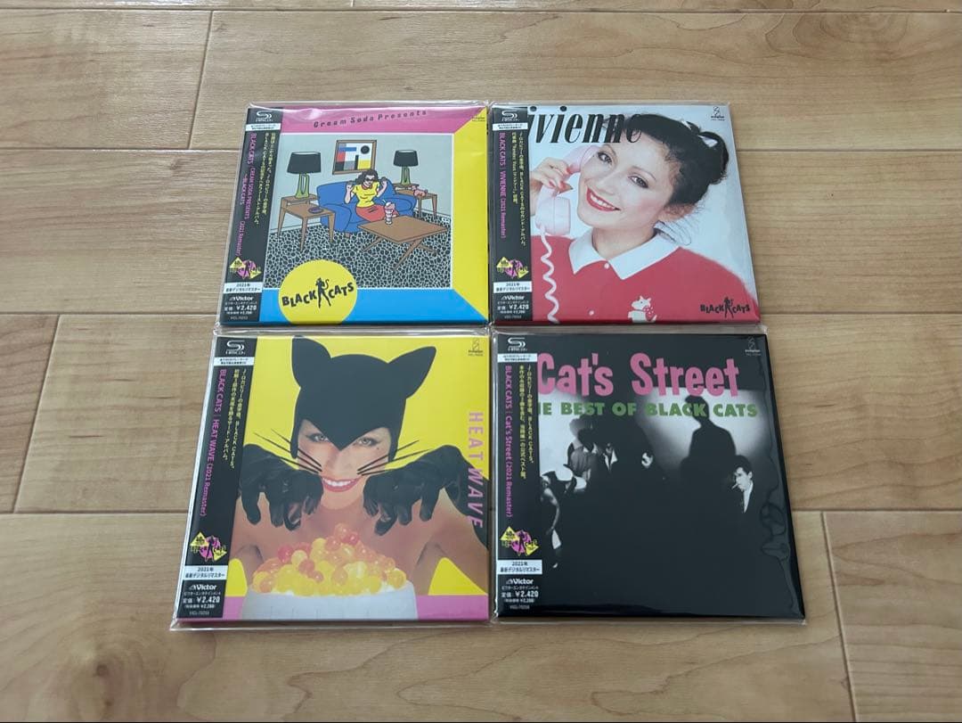 BLACK CATS HARAJUKU BIBLE +アルバム4枚