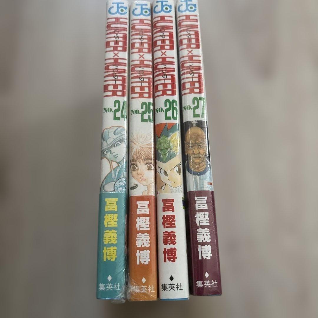 HUNTER×HUNTER 24.25.26.27巻　初版　26巻シュリンク無し