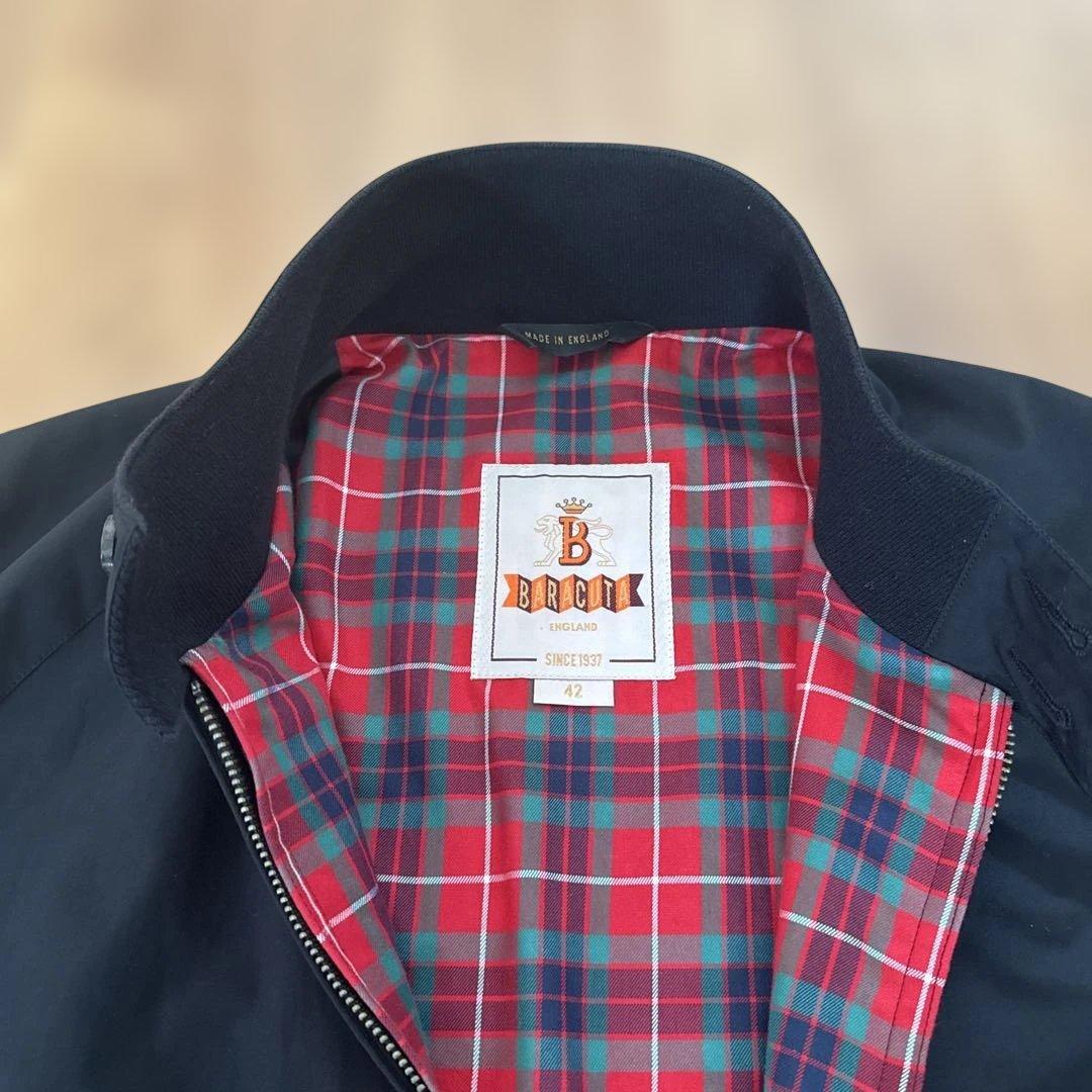 BARACUTA バラクータ　G9 ハリントンジャケット　ブラック　42