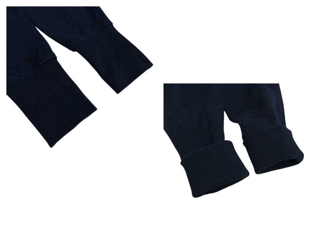 LACOSTE Vネックスウェットワンピース　ネイビー　36