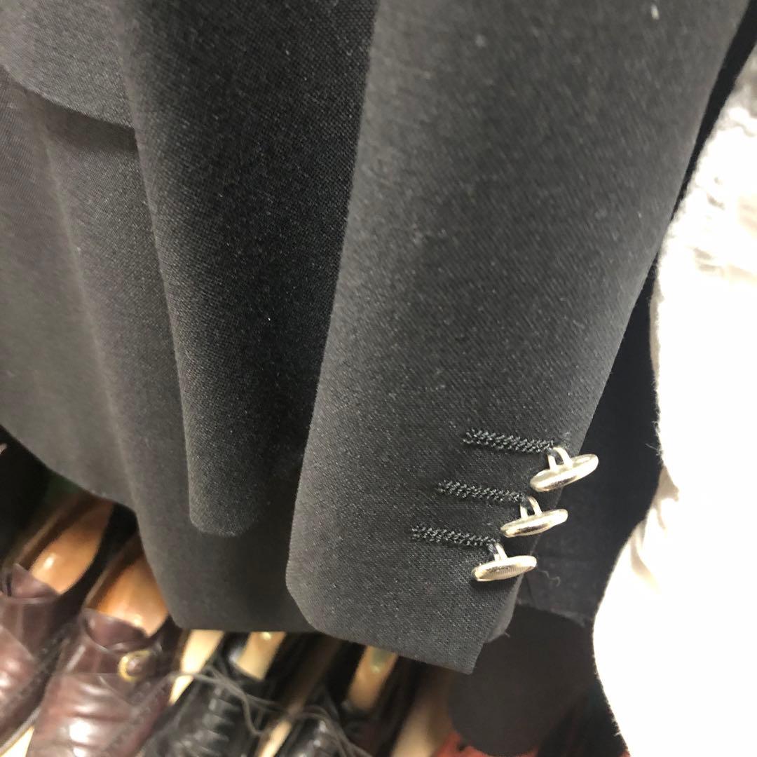 sean　ゼニア生地　美品　黒のブレザー