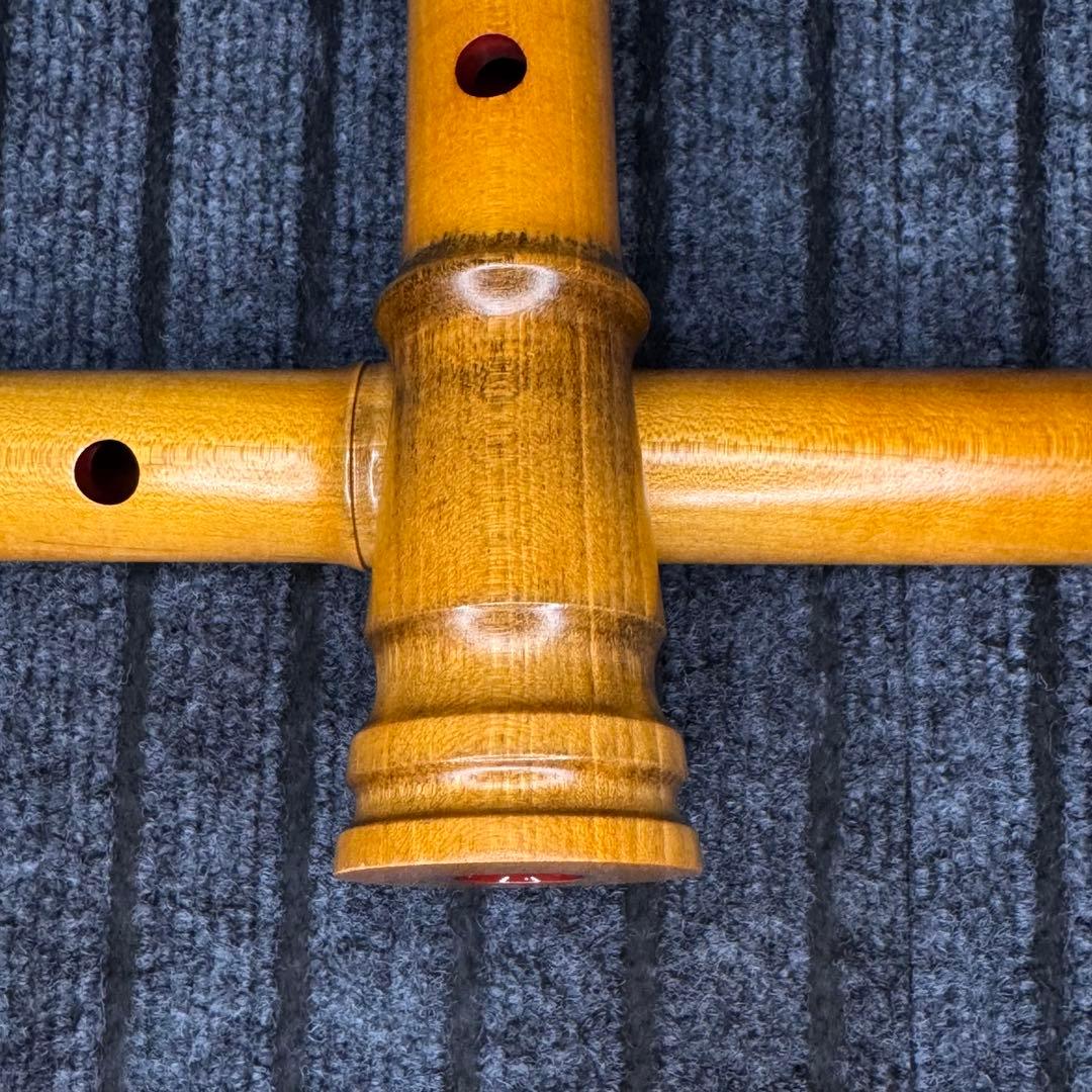 尺八 ワダ楽器 蝴蝶 (楓)一尺七寸管