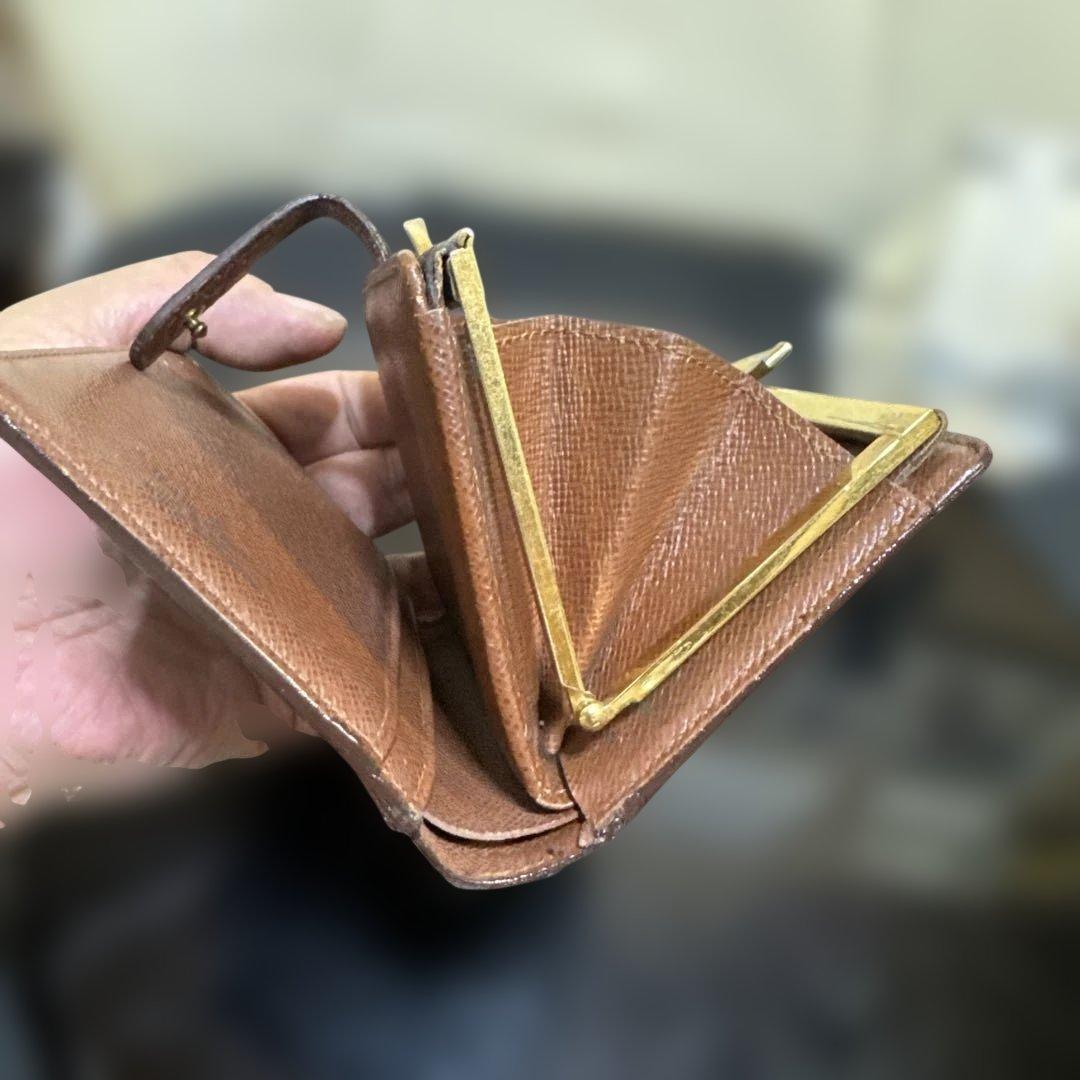 ⑧☆在庫SALE/優良品 ♪モノグラム がま口 財布