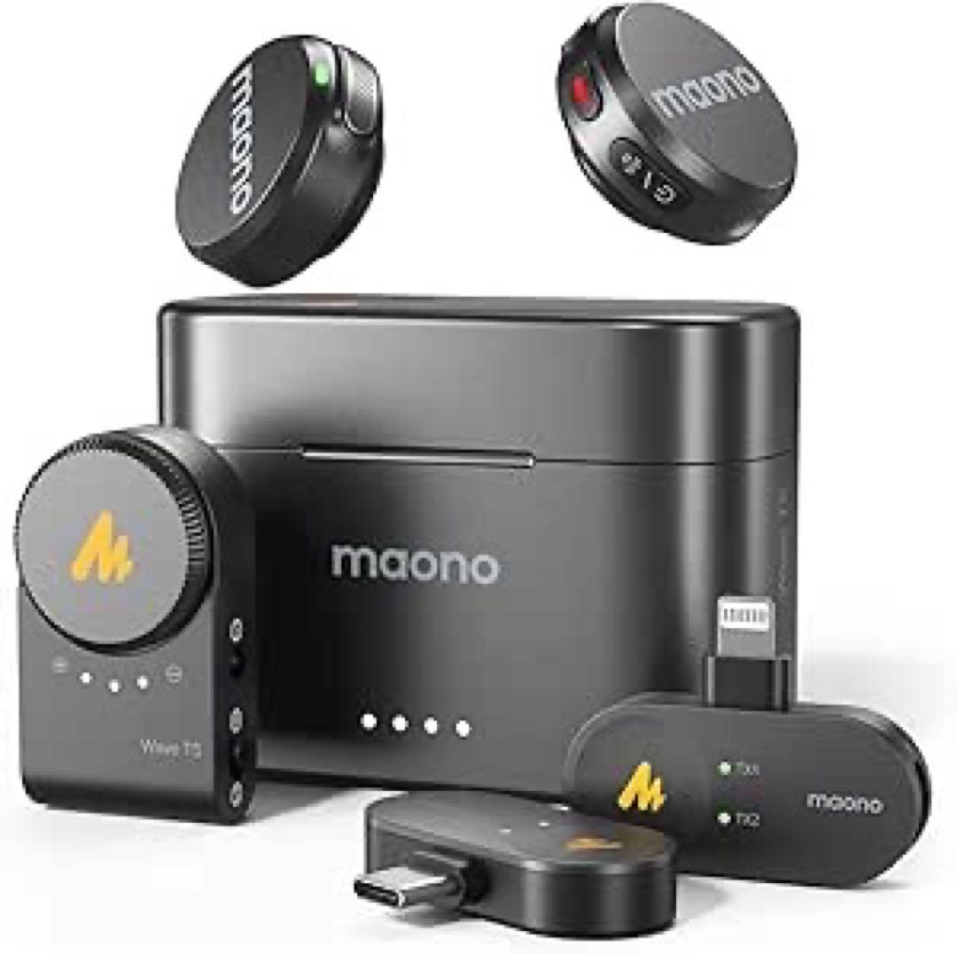 MAONOワイヤレスマイクセット 【配信、動画撮影に】