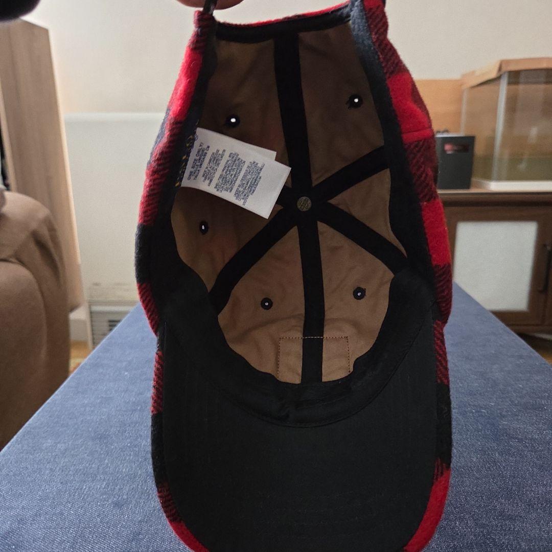 希少Polo Ralph Lauren タータンチェックウールキャップ