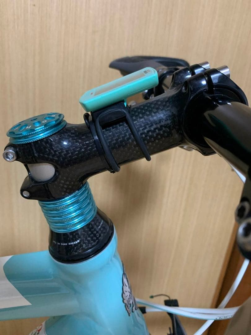 美品　BIANCHI ビアンキ カメレオンテ チェレステカラー シマノ105