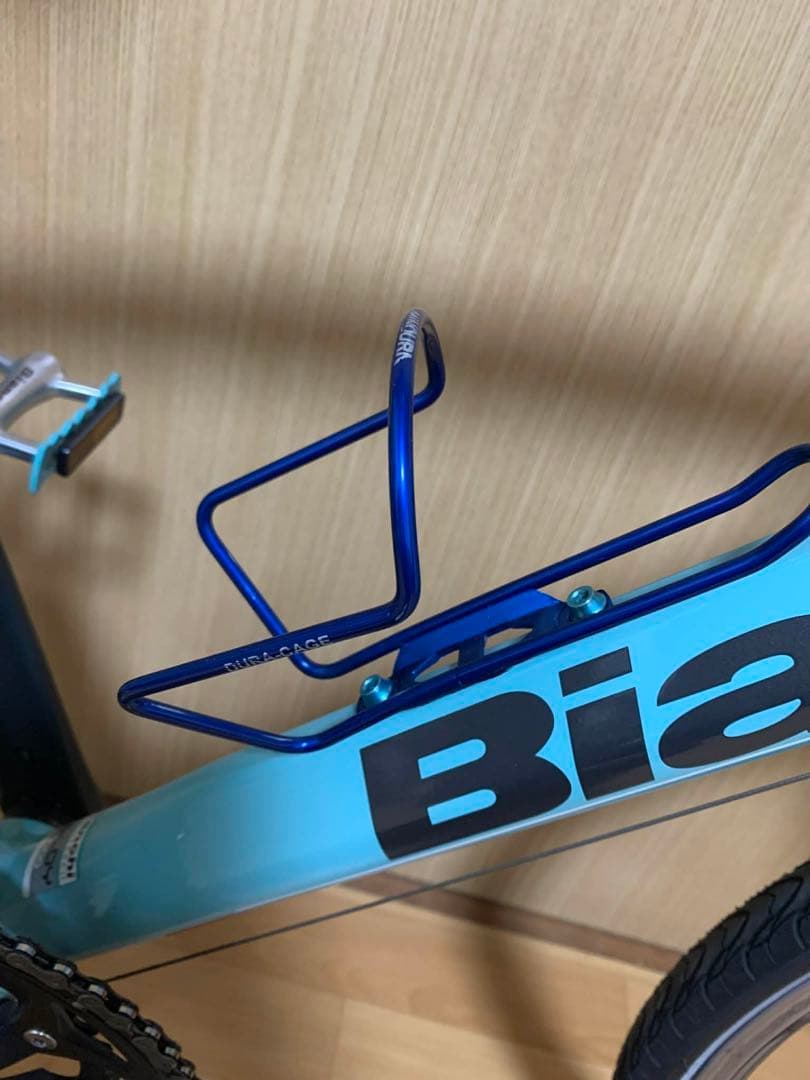 美品　BIANCHI ビアンキ カメレオンテ チェレステカラー シマノ105