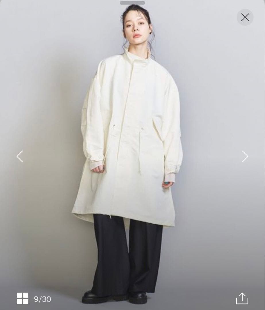 春 モッズコートMサイズ UNITED ARROWS BEAUTY&YOUTH