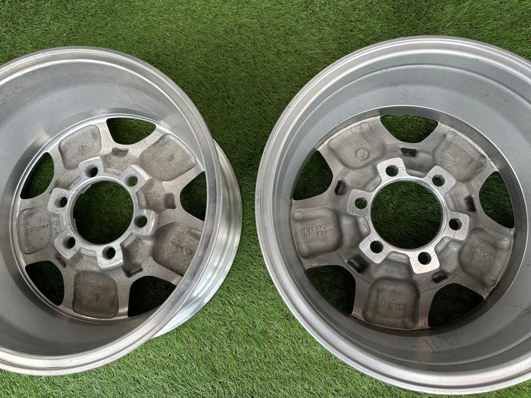 ランクルプラド95用　純正16インチ シルバー 5スポークホイール