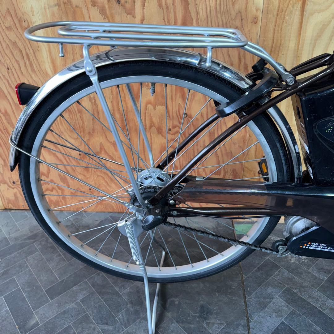 電動アシスト自転車 ブラック シティタイプバッテリー8.9ah