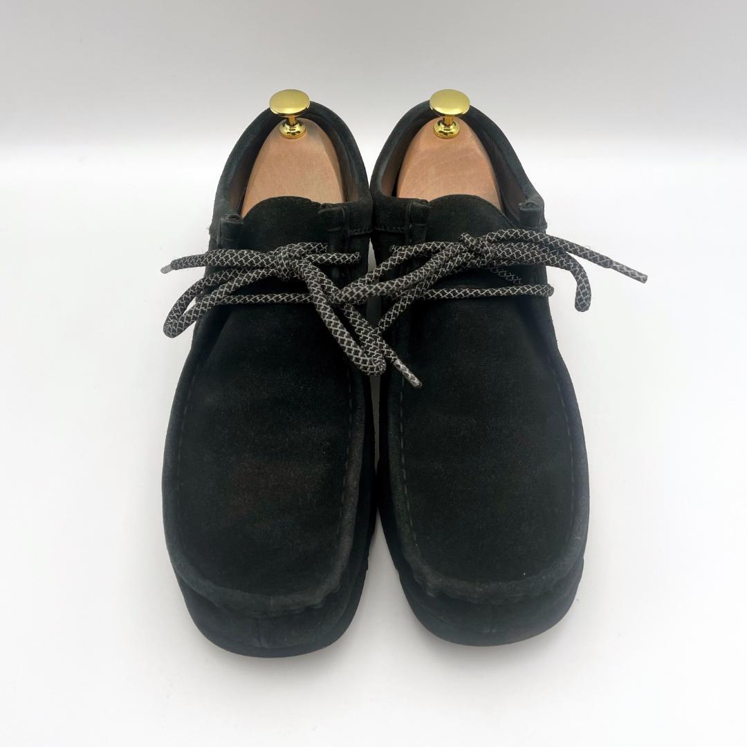 【CLARKS】 クラークス ワラビー UK9 (27cm) ゴアテックス 黒