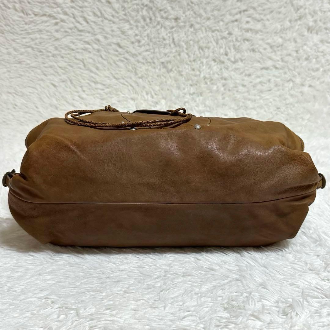 美品✨アンテプリマ チェルシー ボストン 大容量 A4 レザー