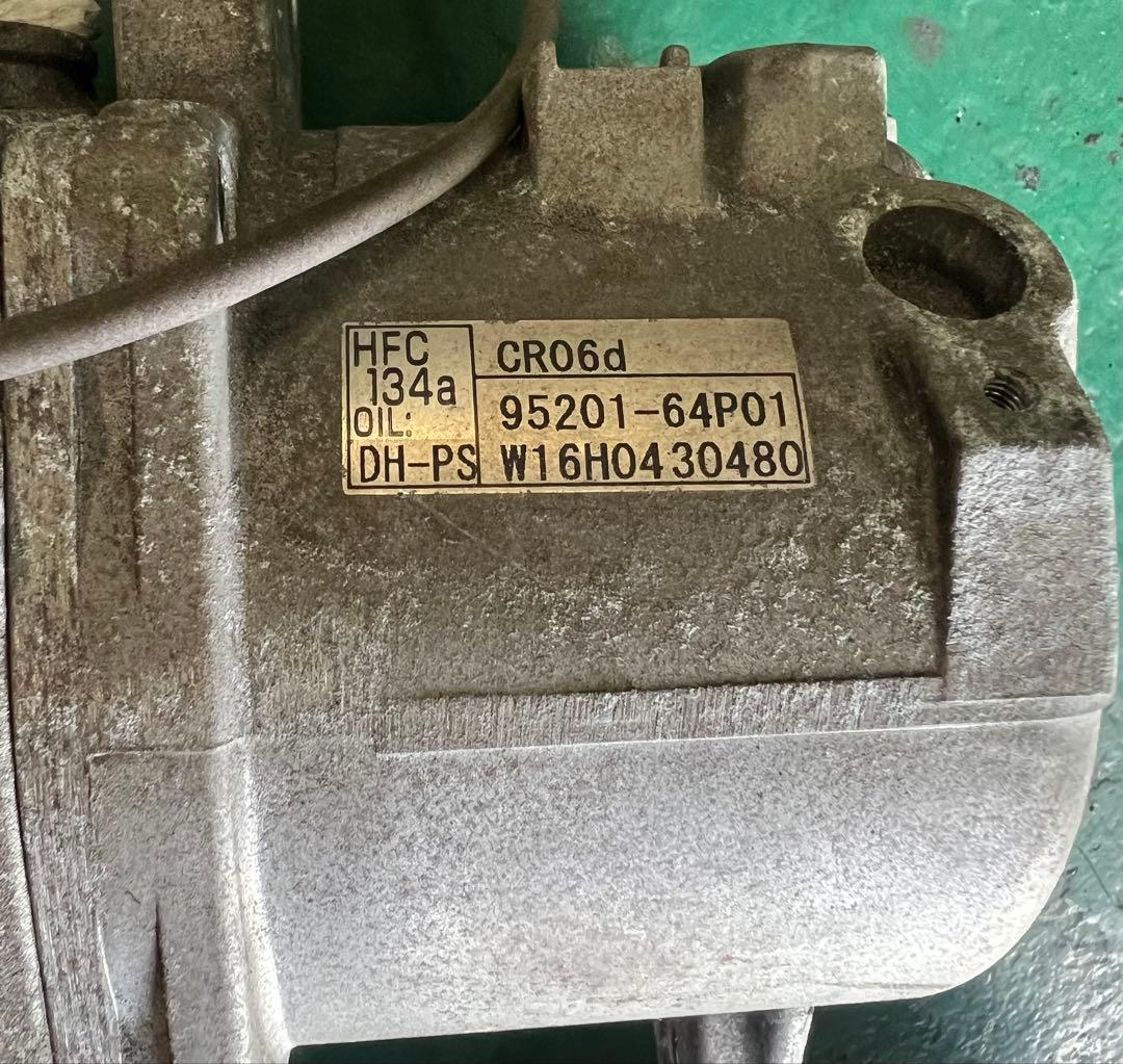 エブリィ DA17V PAリミテッド H28 スズキ エアコン コンプレッサー