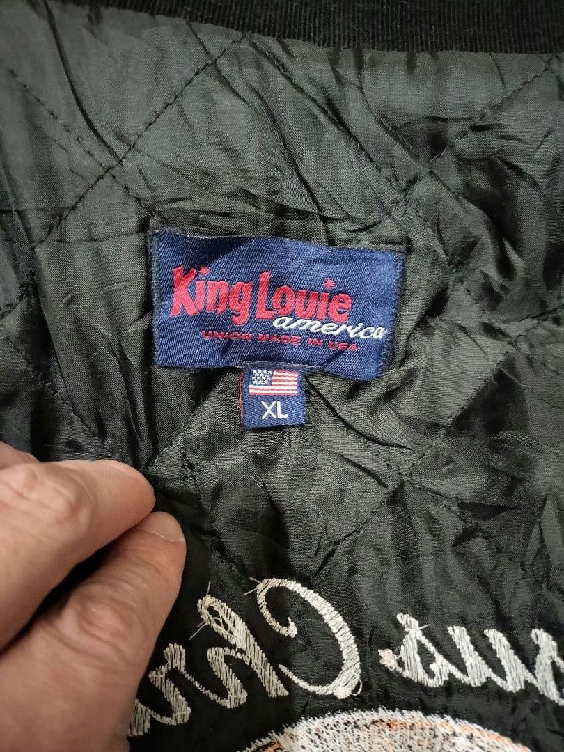 King Louie キングルイ ダック ジャケット XL ブラック USA製