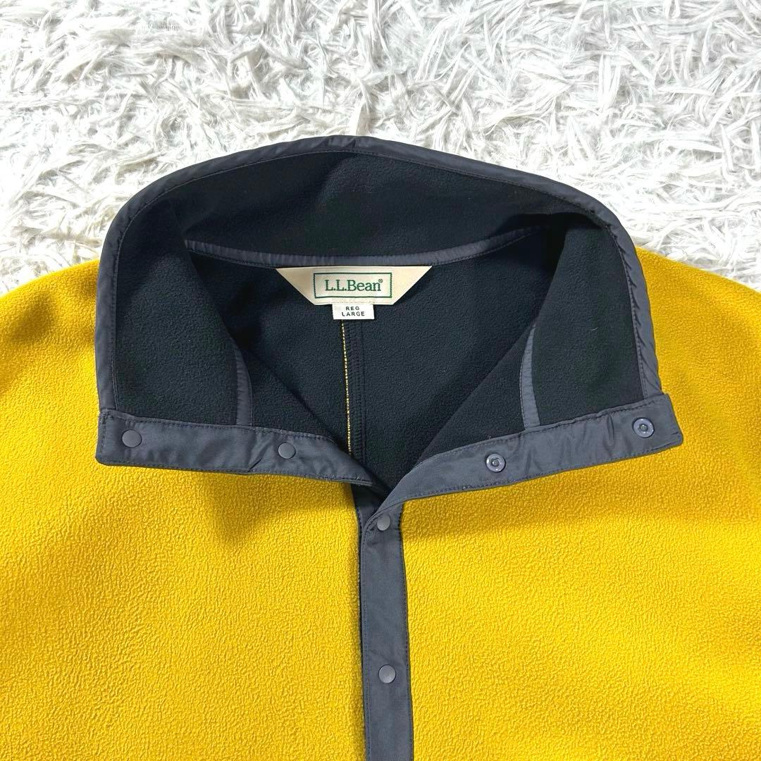 未使用級✨ L.L.Bean Solon Fleece vest CORN 黄色