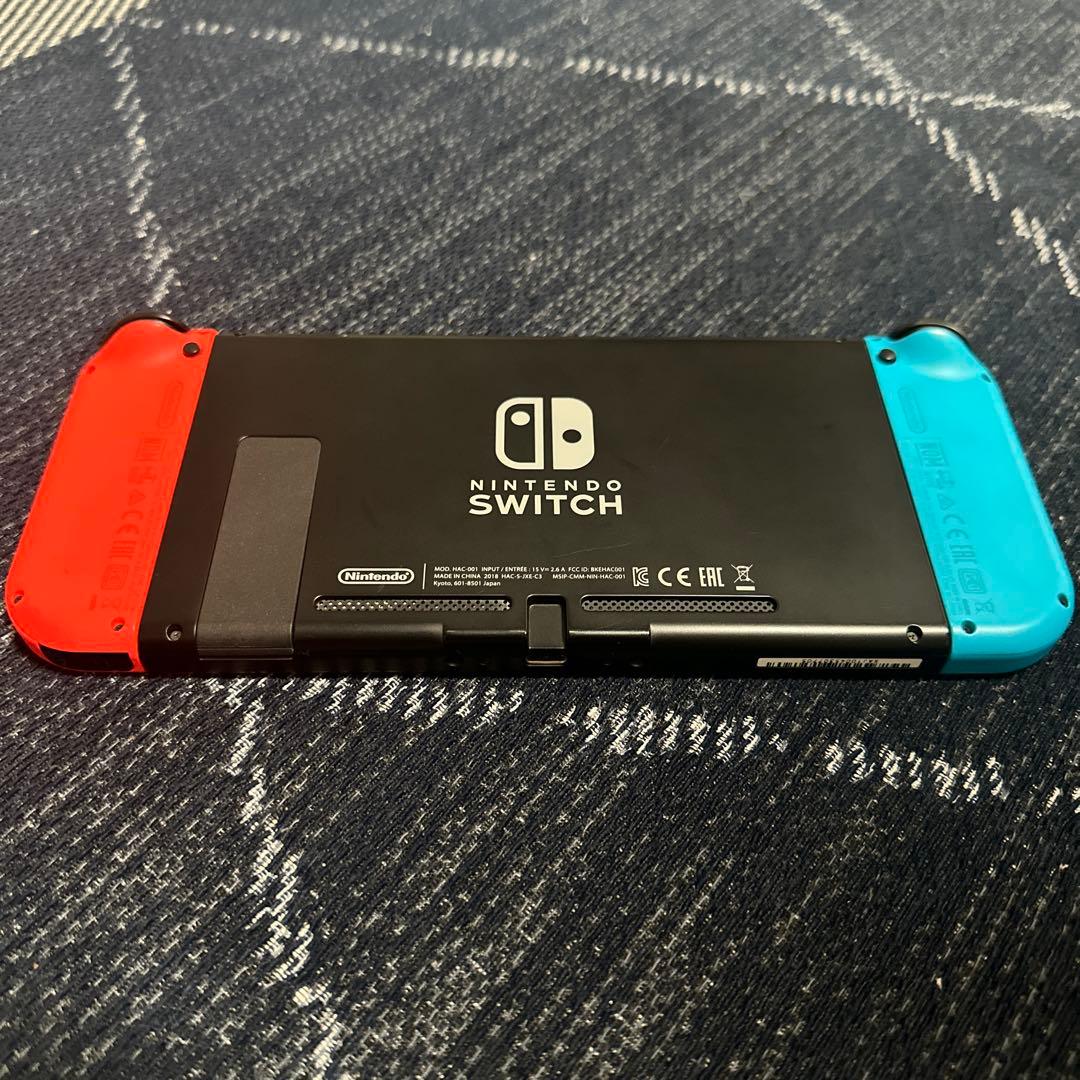 Nintendo Switch 本体（赤青） ジョイコン（紫-オレンジ）付き