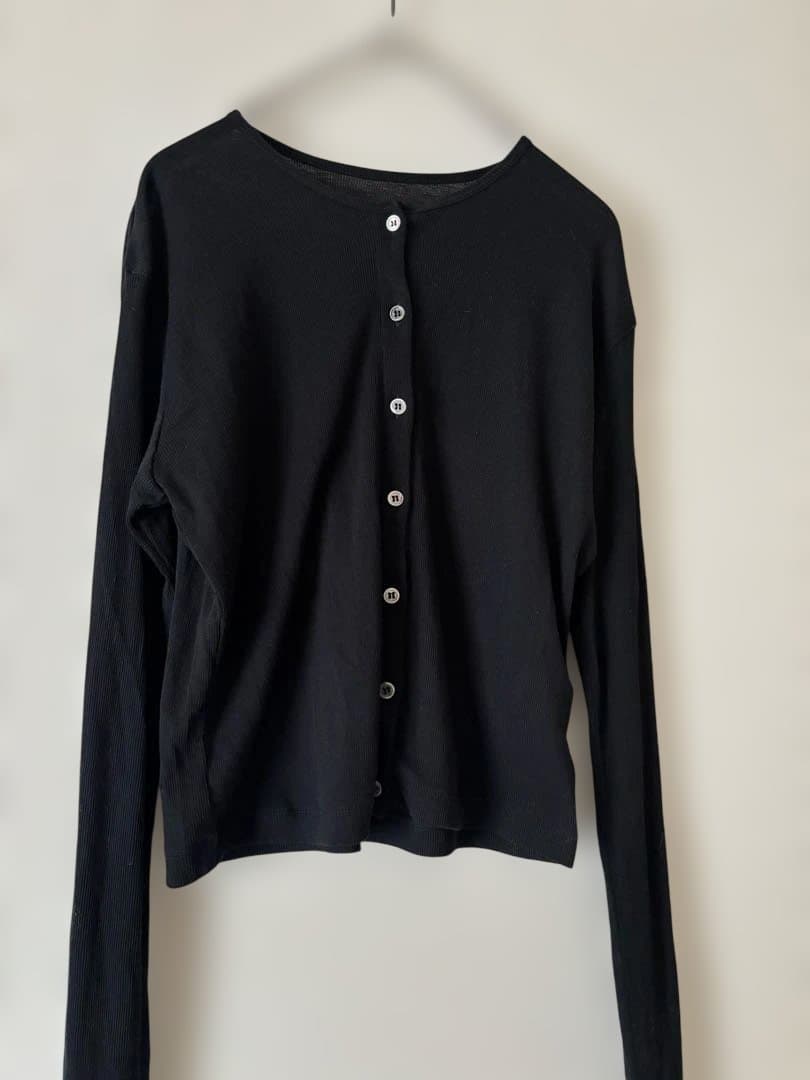専用　Plage プラージュ　SHEER RIB CROPPED カーディガン