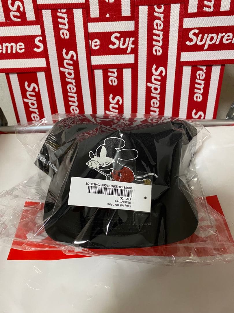 Supreme ナンバーナイン　ミッキーマウス　キャップ