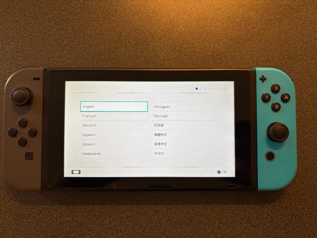 Nintendo Switch 本体 グレー/青 Joy-Con付き
