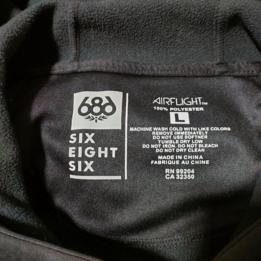 686 シックスエイトシックス フリース プルオーバー フーディー パーカー L