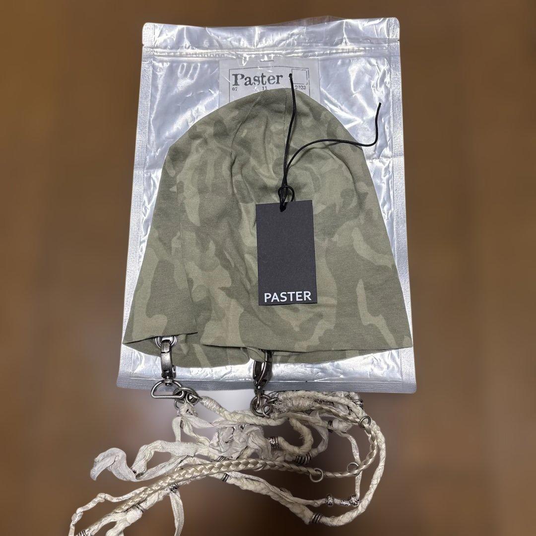 paster studio 迷彩ビーニー タグ付き PASTER