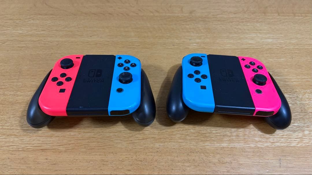 Nintendo Switch 本体セット Joy-Con4本付き 付属品完備