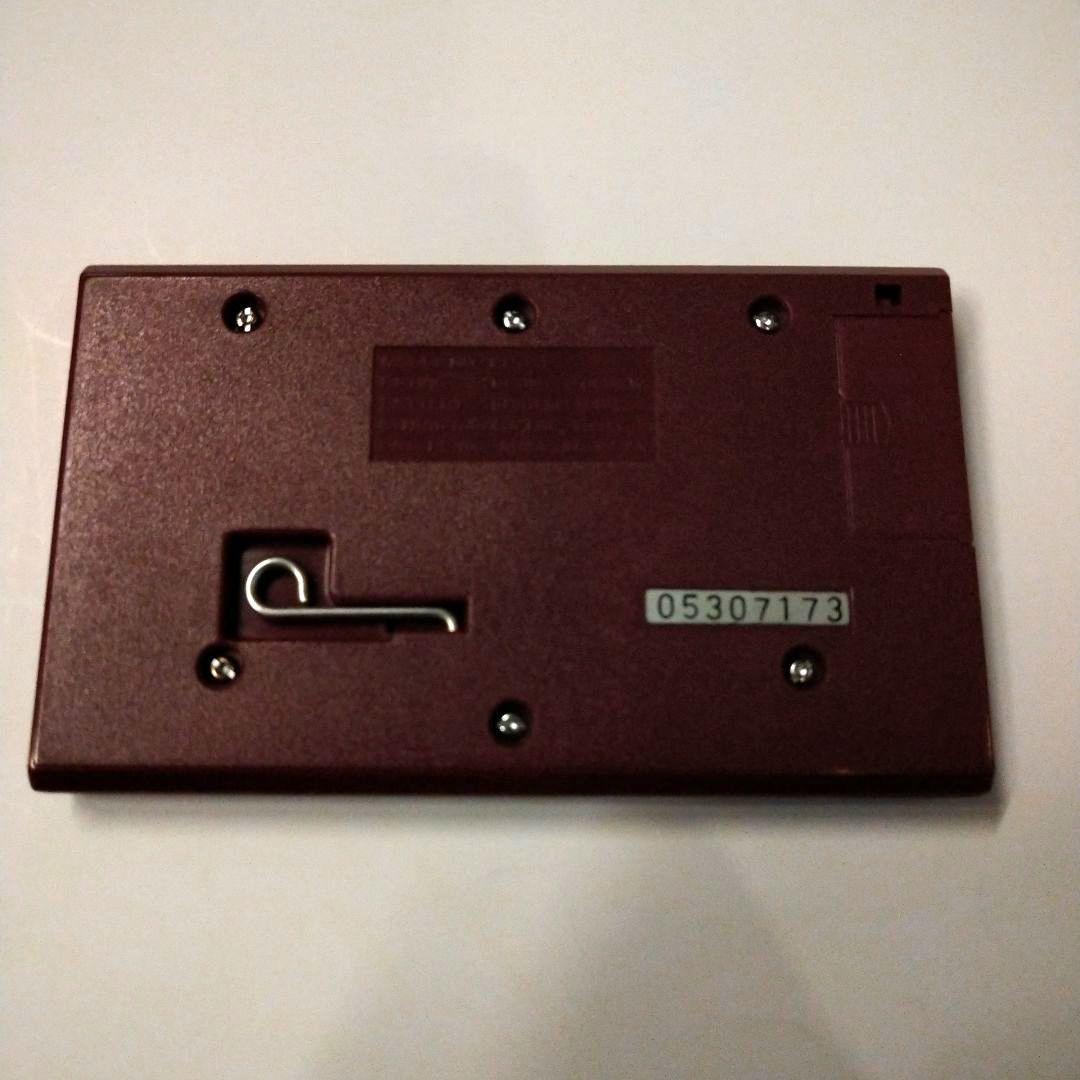 Nintendo GAME & WATCH CHEF　電池付き