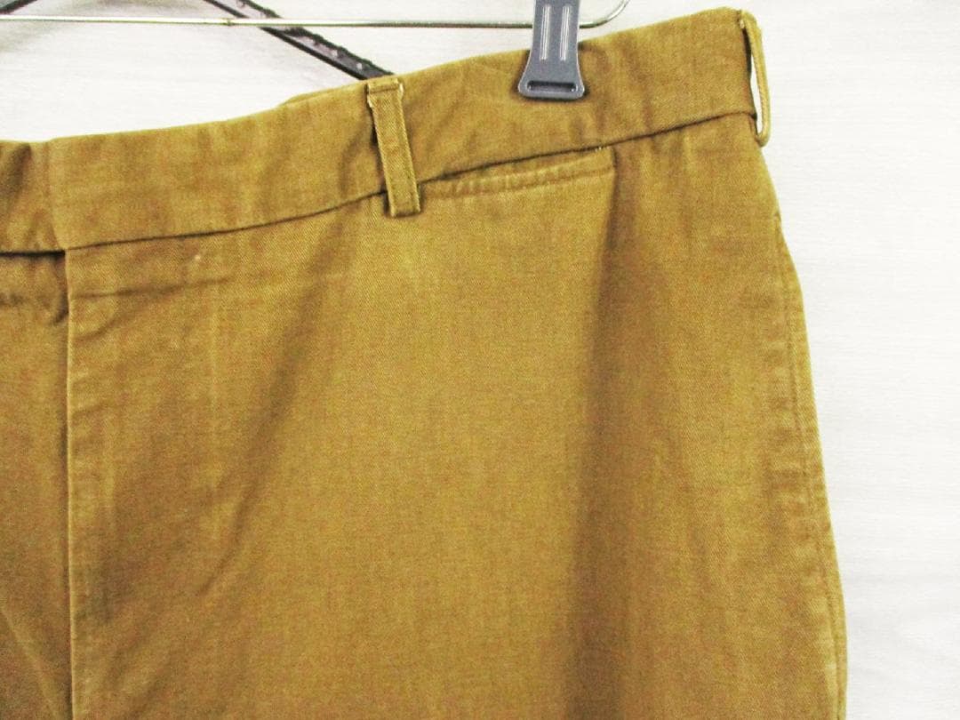 BURBERRY●バーバリー＜ビッグサイズ コットンパンツ＞MP1510t