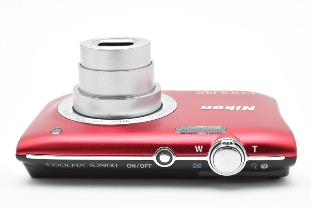 【お値下げ歓迎・美品】　ニコン　Nikon COOLPIX S2900 レッド