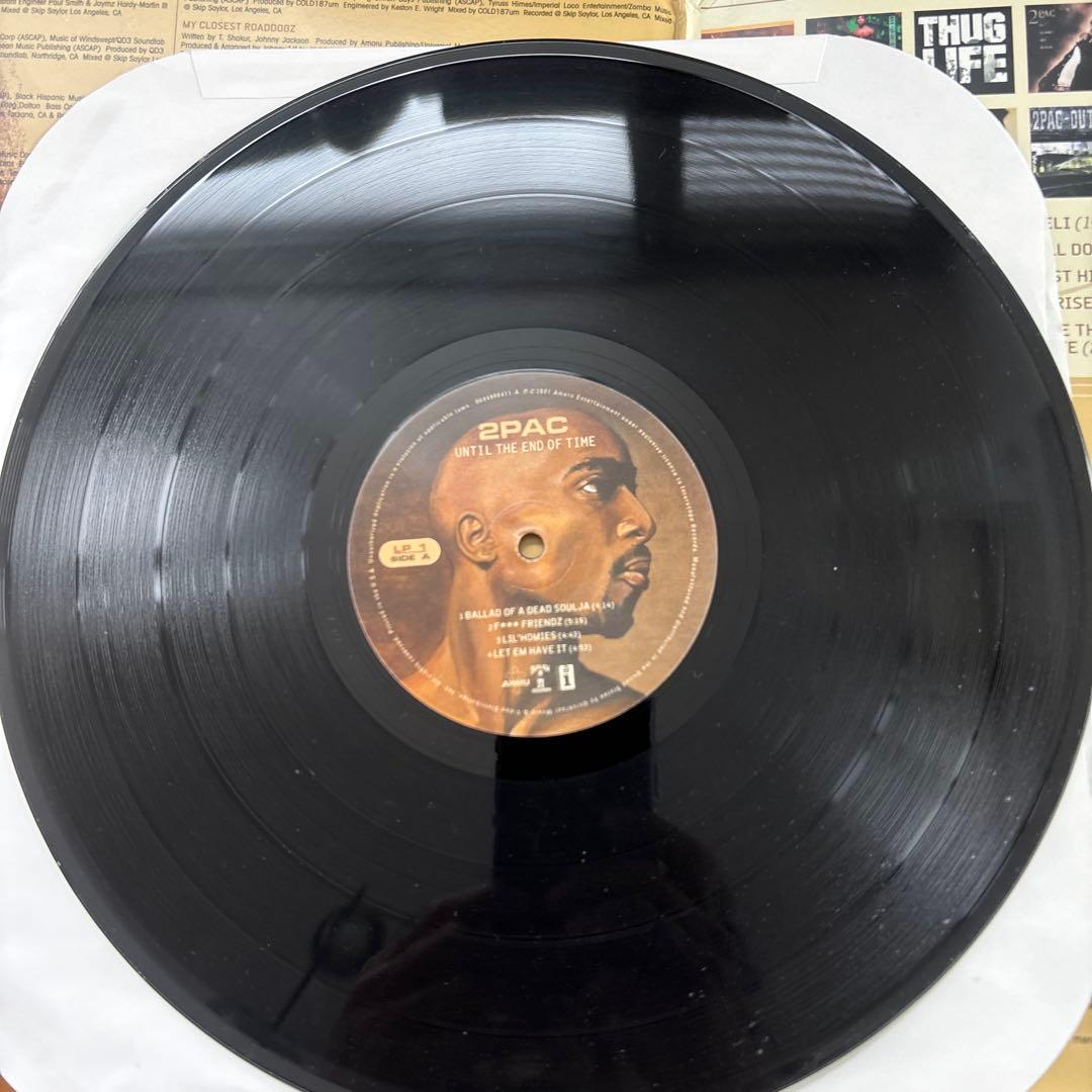 2PAC UNTIL THE END OF TIME レコード