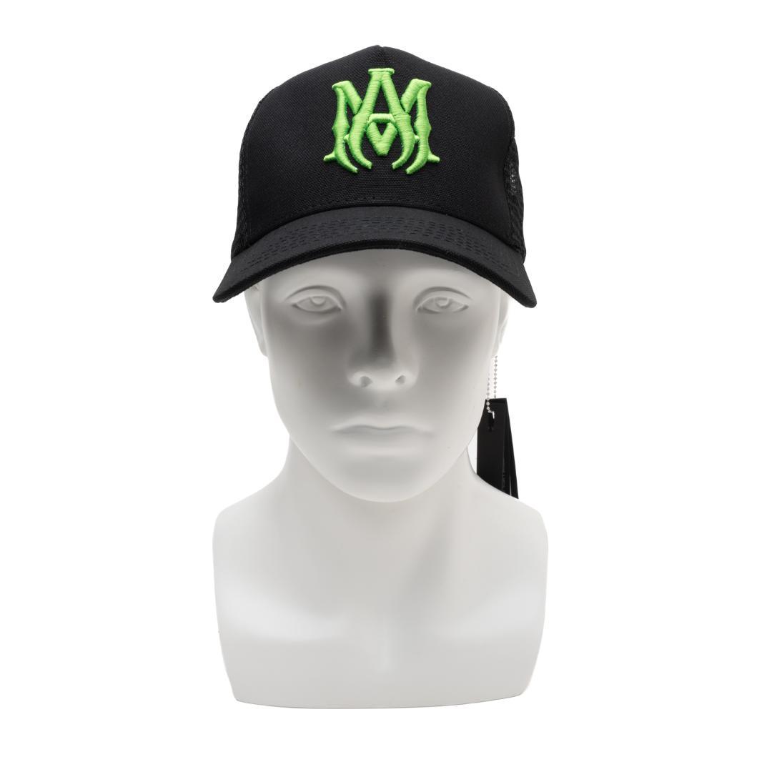 新品 AMIRI MA LOGO TRUCKER HAT