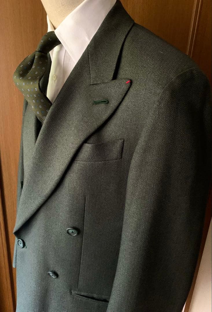 GIANFRANCO FERRE.極上のカシミア混ジャケット　カスタムオーダー品
