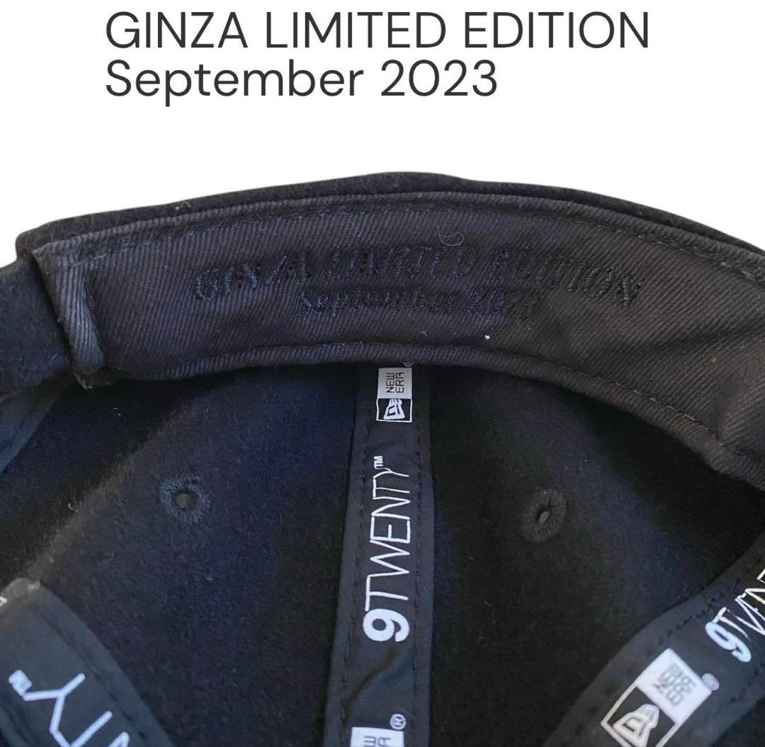 【NEW ERA】9TWENTYカシミヤ100%銀座店オープン限定CAP
