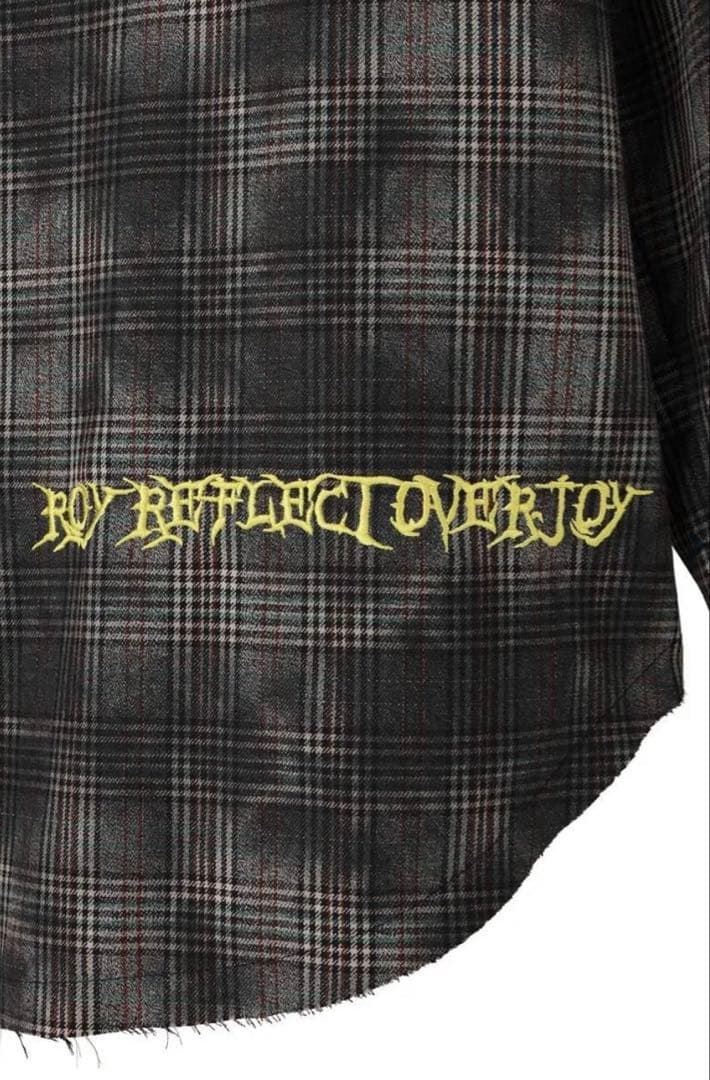 ROY reflect overjoy レイヤード2WAYチェックシャツ